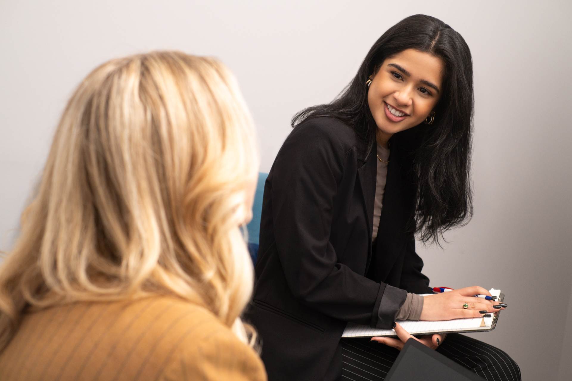 Person receiving grief and loss therapy in New York City, processing emotions with the support of a licensed therapist